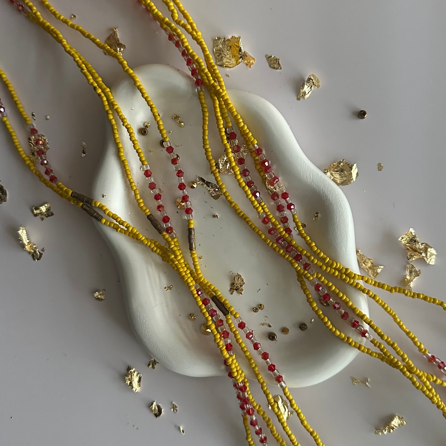 Hadza Clasped Waistbeads – Sunlit Freedom & Ancestral Wisdom