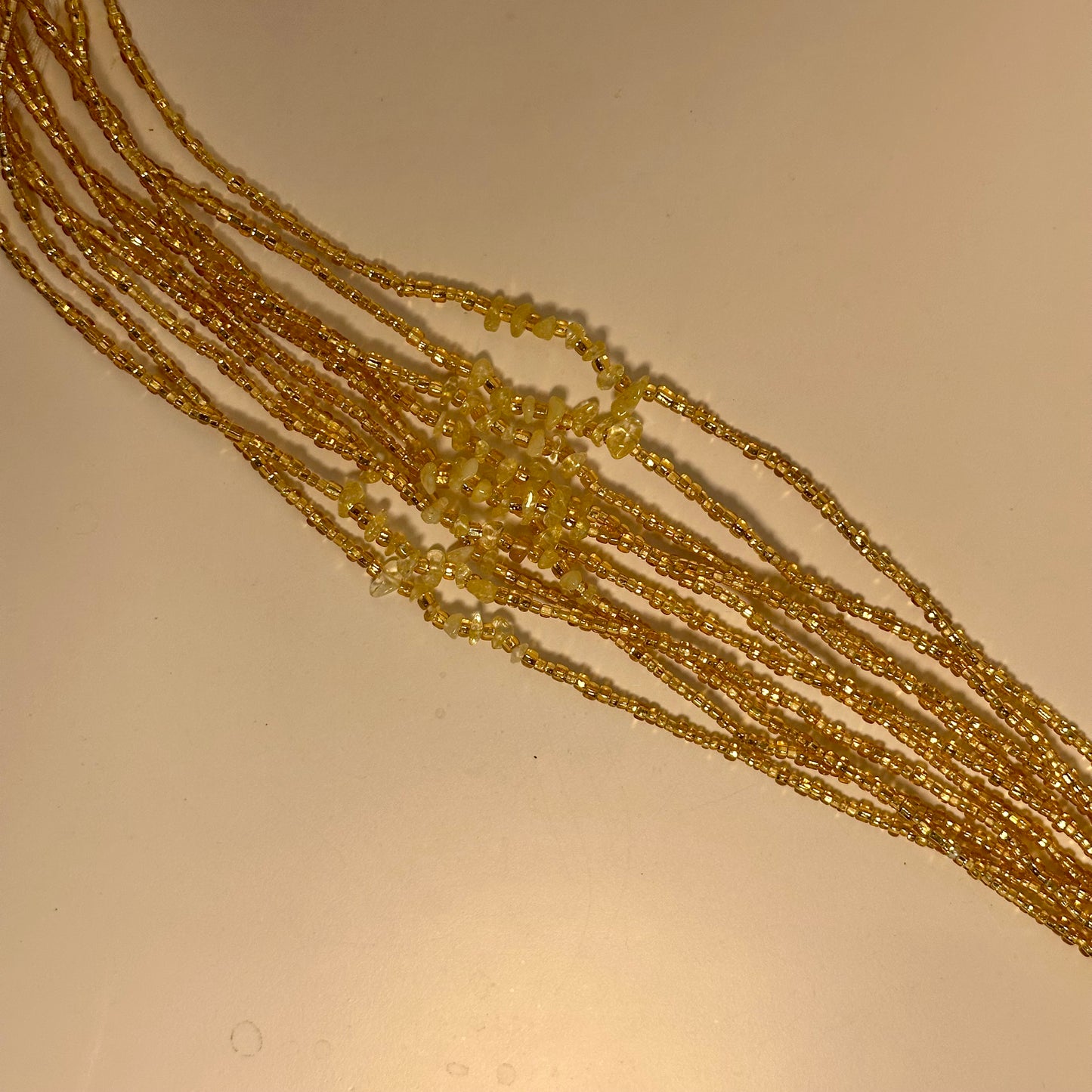 Yombe – Citrine Tie-on Waistbead