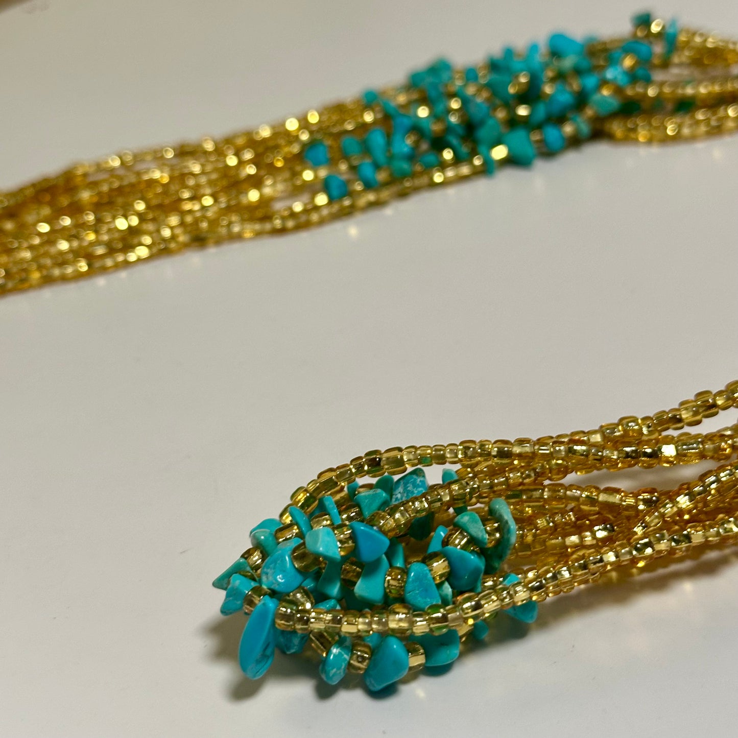 Saho – Turquoise Tie-on Waistbead