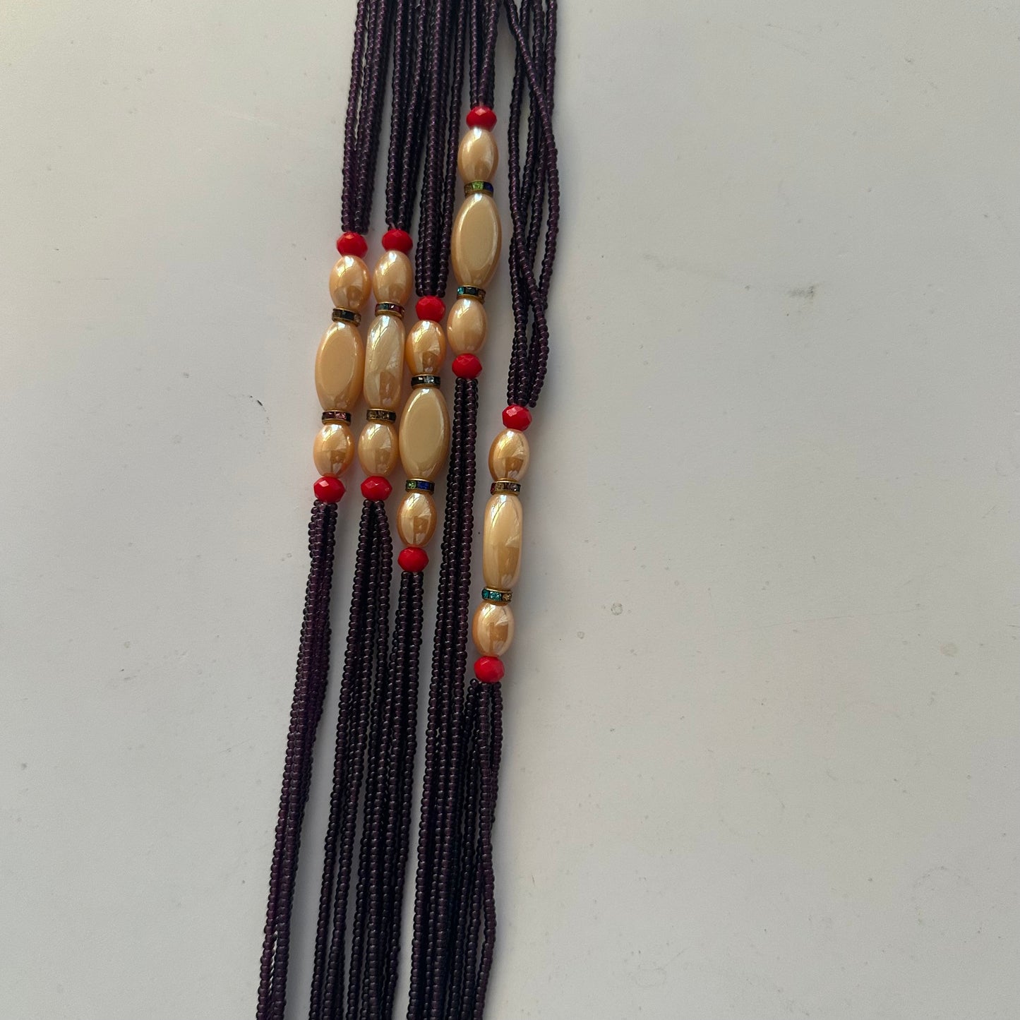 Multi‑Strand Tie‑On Waistbeads (Exact Fit Only)