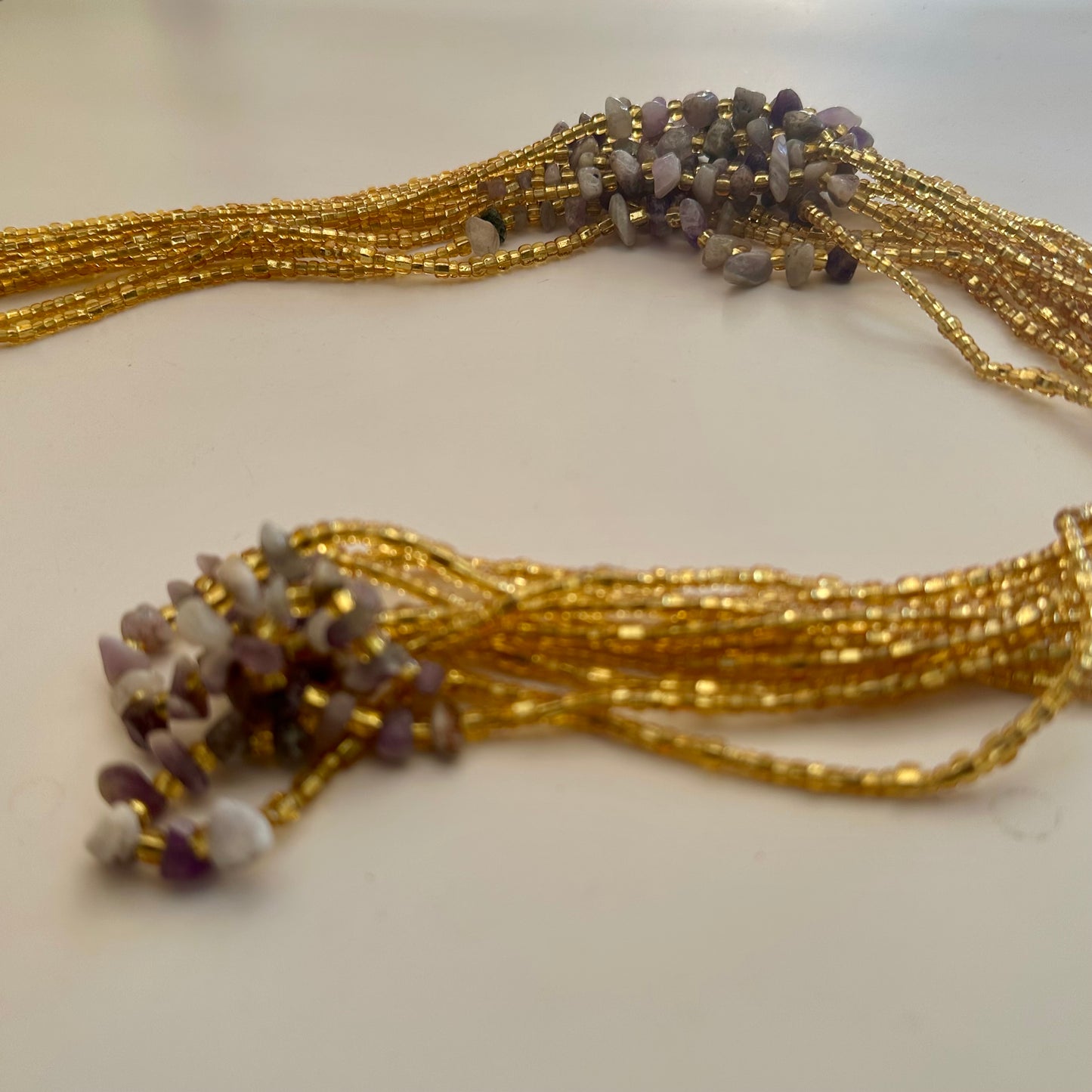 Kunama – Amethyst Tie-on Waistbead