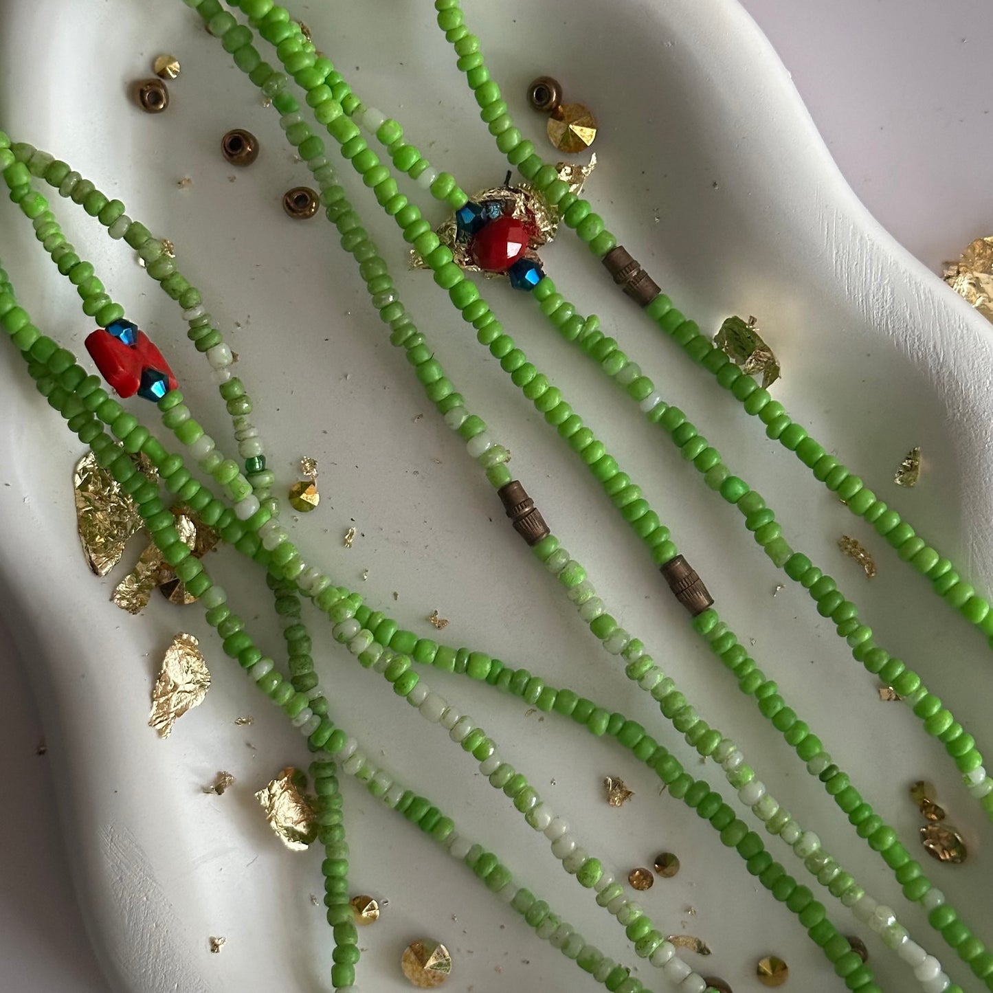 Nandi – Earth & Fire Clasped Waistbeads