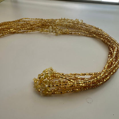 Yombe – Citrine Tie-on Waistbead