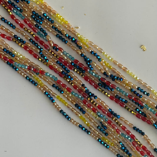 Gold Tide - Elastic Waistbead