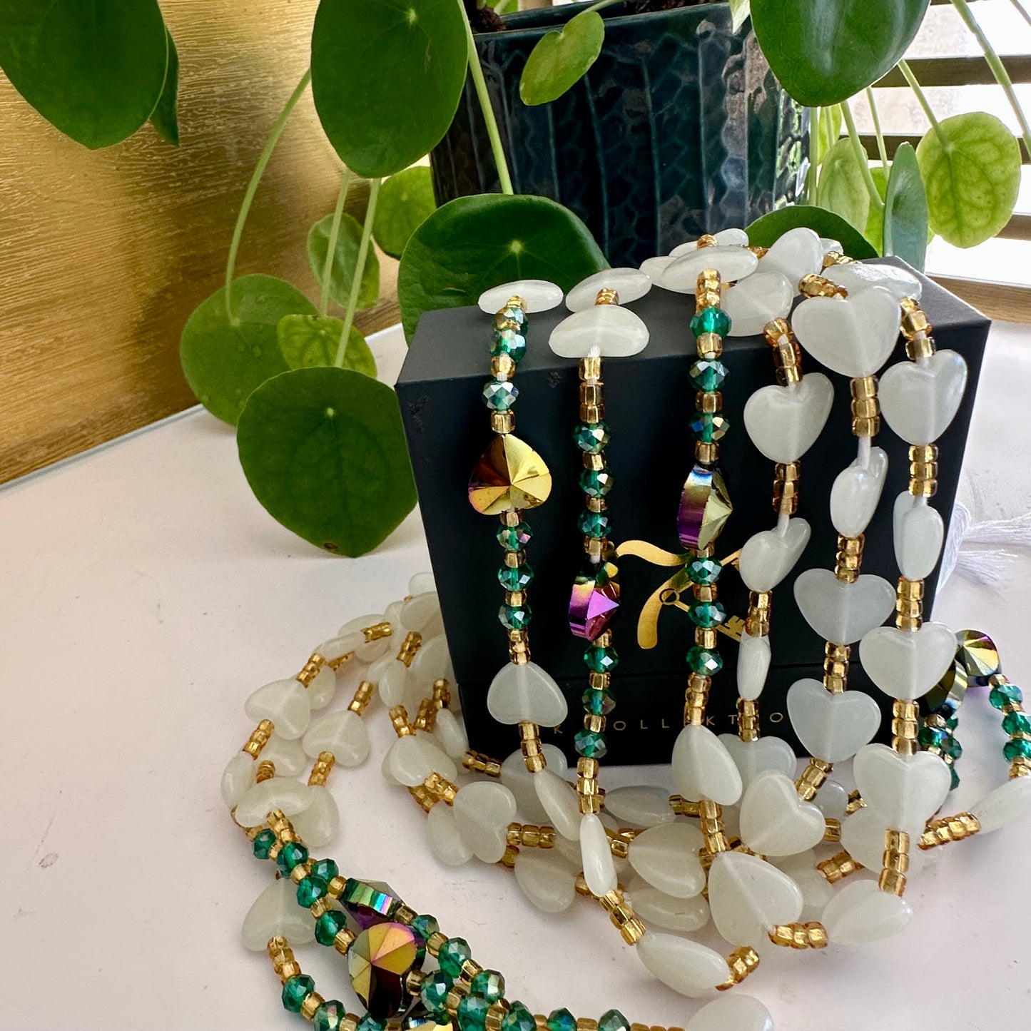 Spooky Season Mystery Waist Bead Collection – “Lights Off” Edition 👻✨