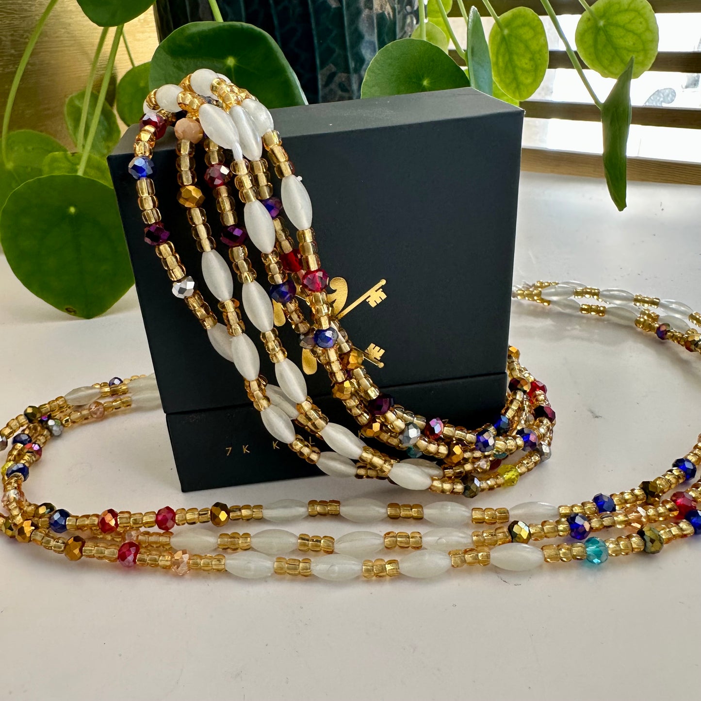 Spooky Season Mystery Waist Bead Collection – “Lights Off” Edition 👻✨