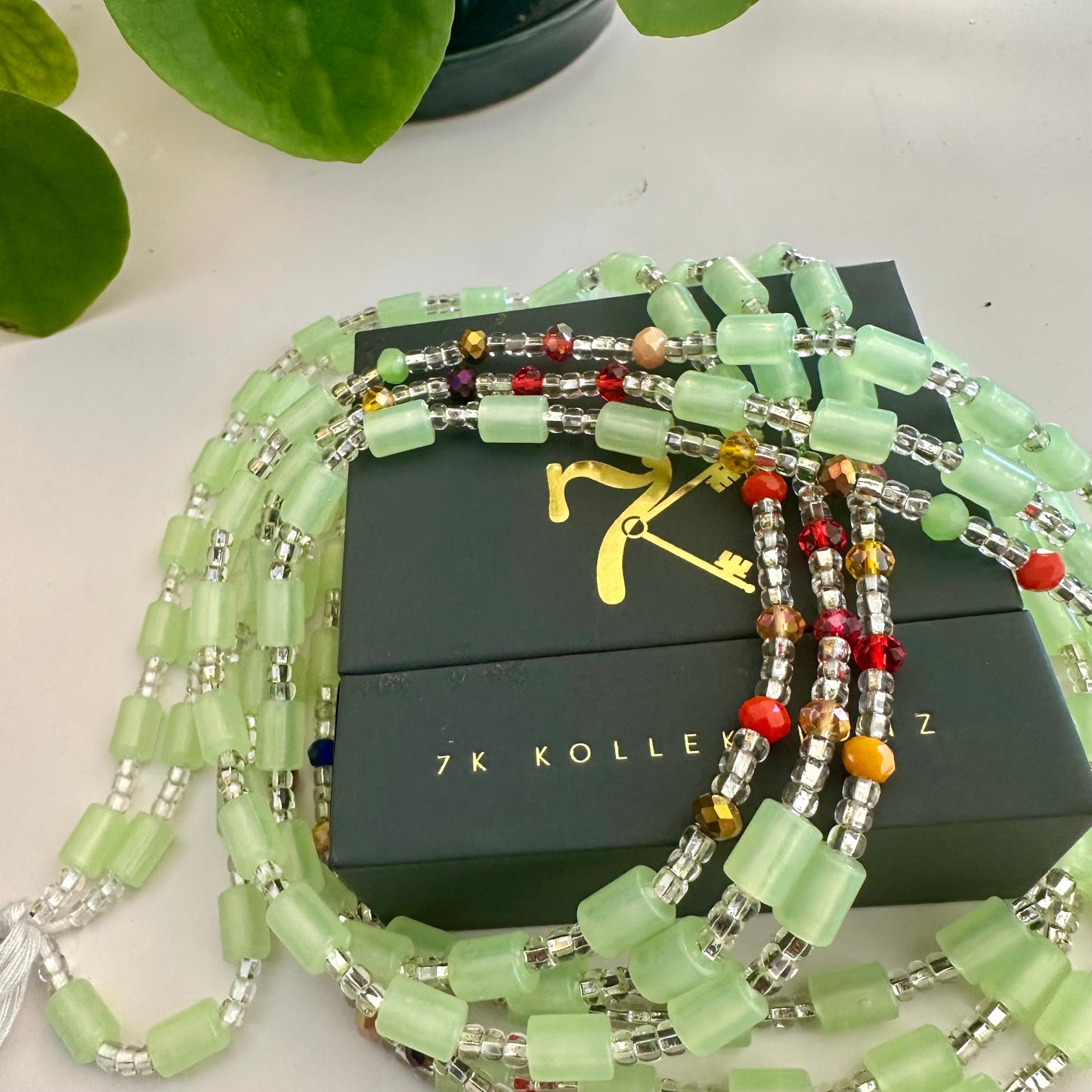 Spooky Season Mystery Waist Bead Collection – “Lights Off” Edition 👻✨