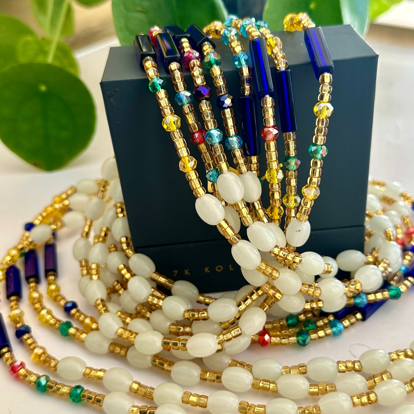 Spooky Season Mystery Waist Bead Collection – “Lights Off” Edition 👻✨