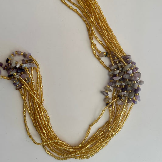Kunama – Amethyst Tie-on Waistbead