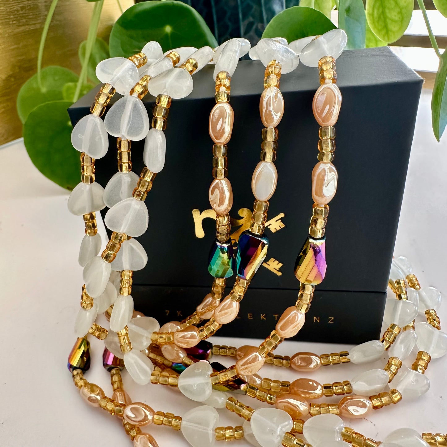 Spooky Season Mystery Waist Bead Collection – “Lights Off” Edition 👻✨