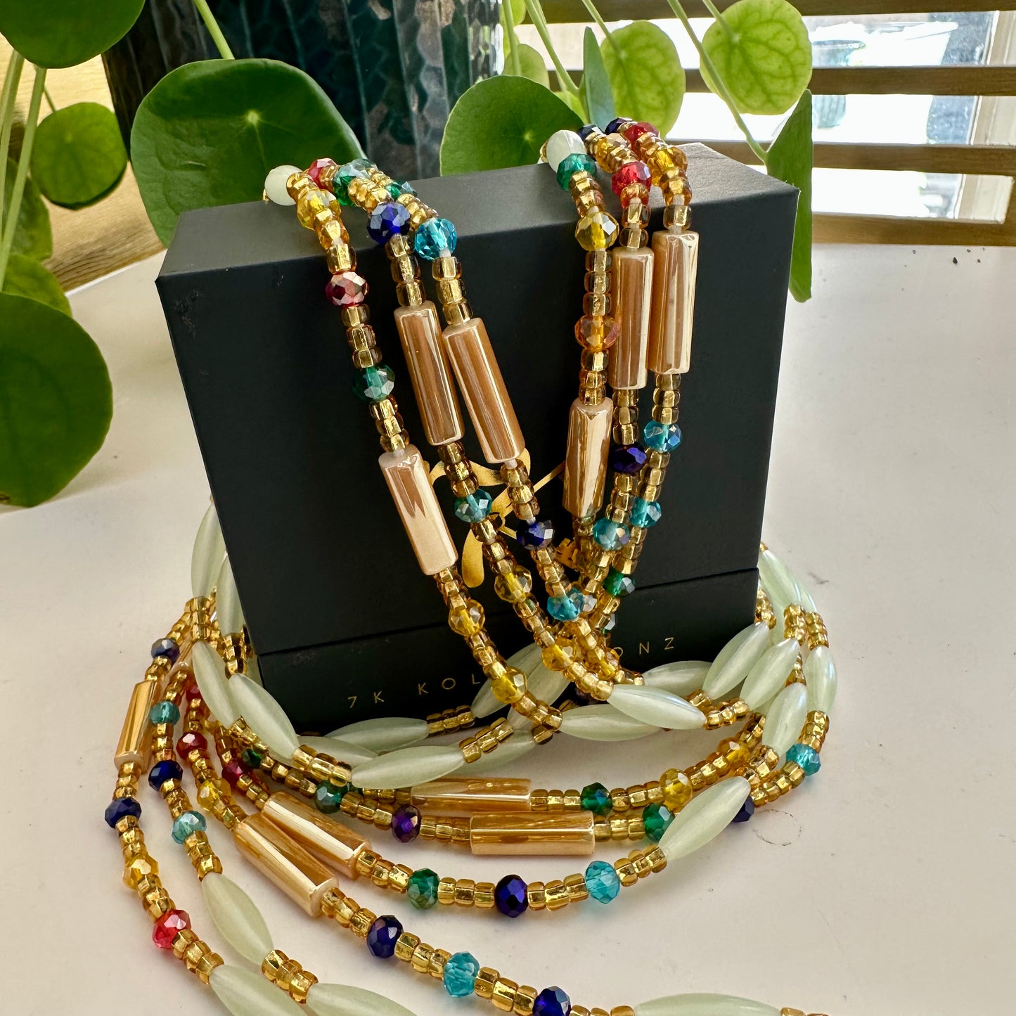 Spooky Season Mystery Waist Bead Collection – “Lights Off” Edition 👻✨