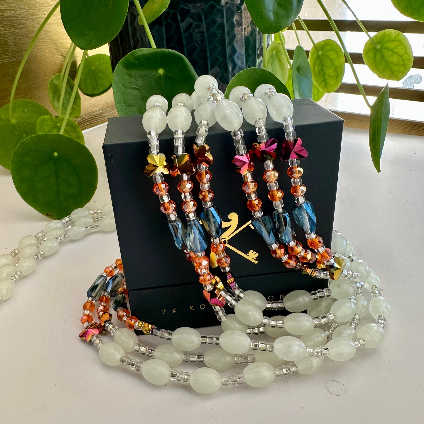 Spooky Season Mystery Waist Bead Collection – “Lights Off” Edition 👻✨