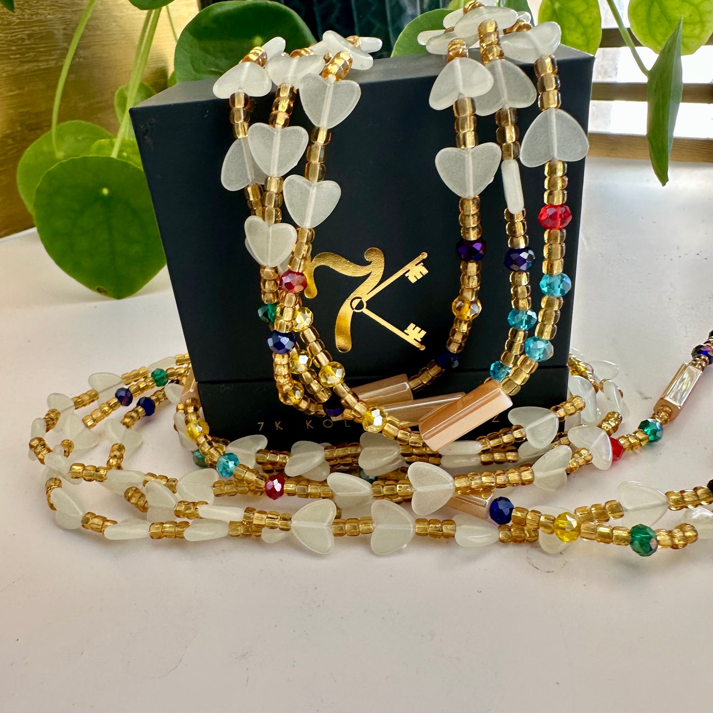 Spooky Season Mystery Waist Bead Collection – “Lights Off” Edition 👻✨