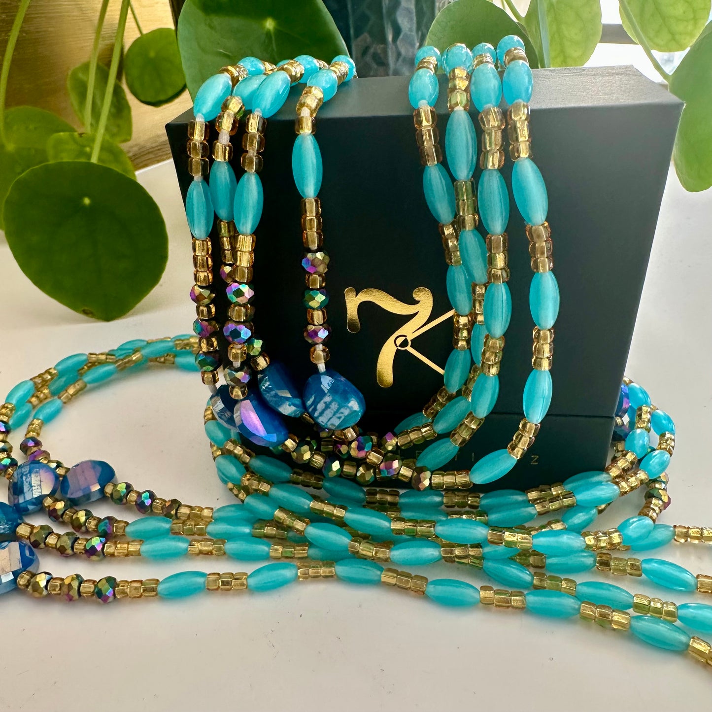 Spooky Season Mystery Waist Bead Collection – “Lights Off” Edition 👻✨