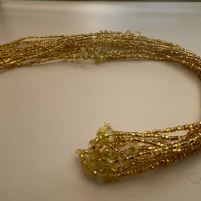 Yombe – Citrine Tie-on Waistbead