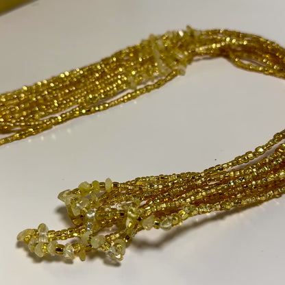 Yombe – Citrine Tie-on Waistbead